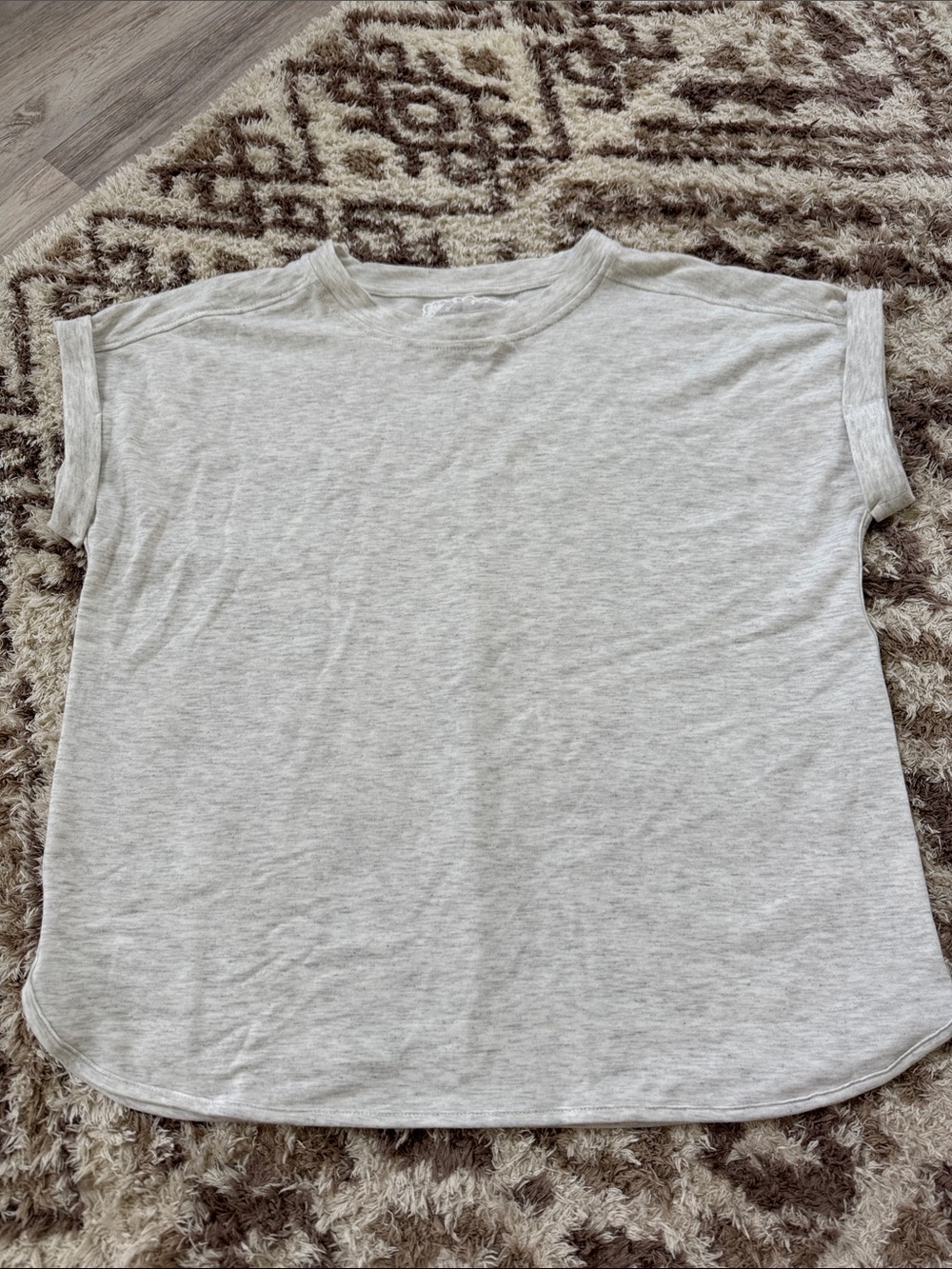 Light Gray Women's Short Sleeve Tee